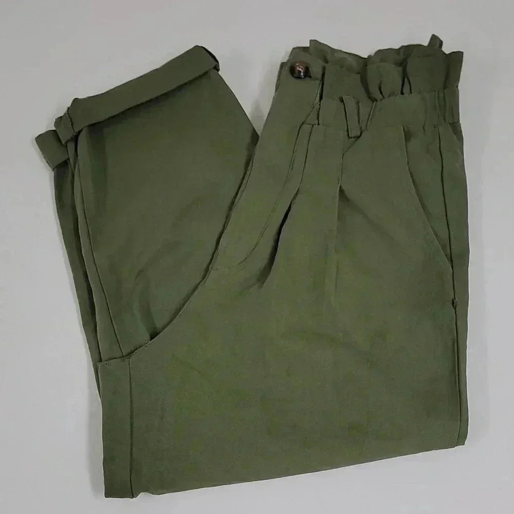 7 for allmankind Green Pants - Picture 1 of 12